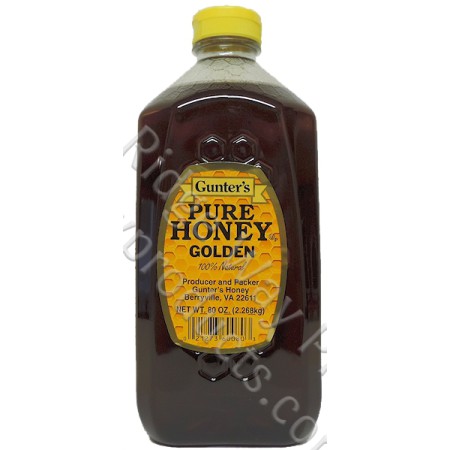 Gunter's Golden Honey - Case of 6 - 5 lb. Bottles